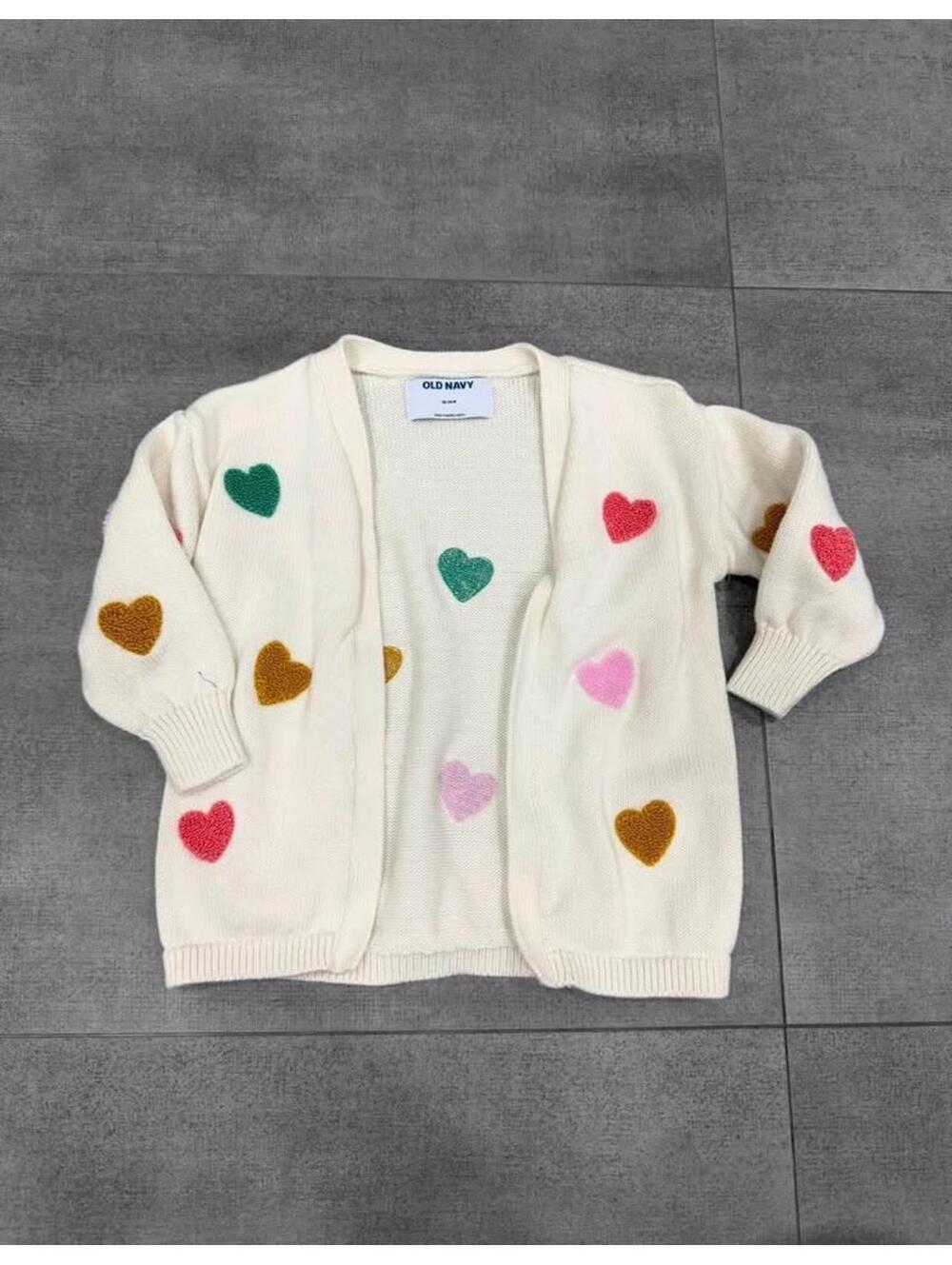 18-24m • Old Navy Heart Cardigan
